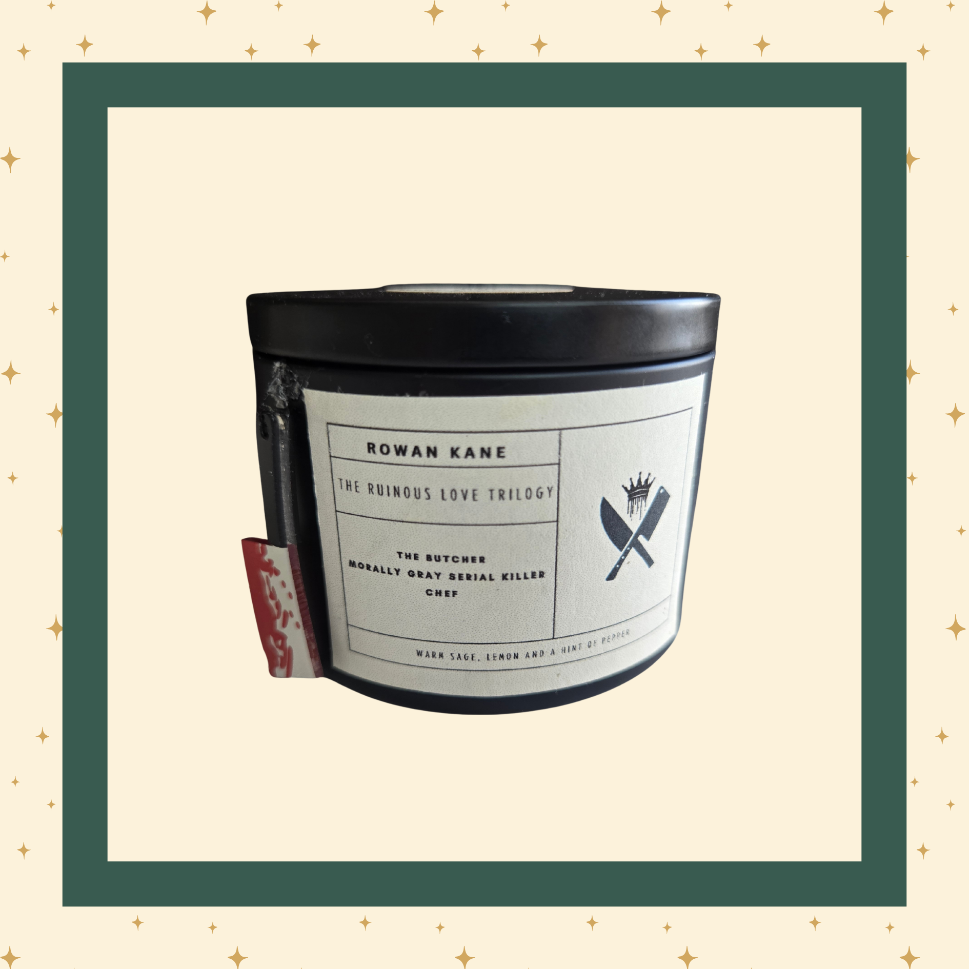 Book Boyfriend Candle