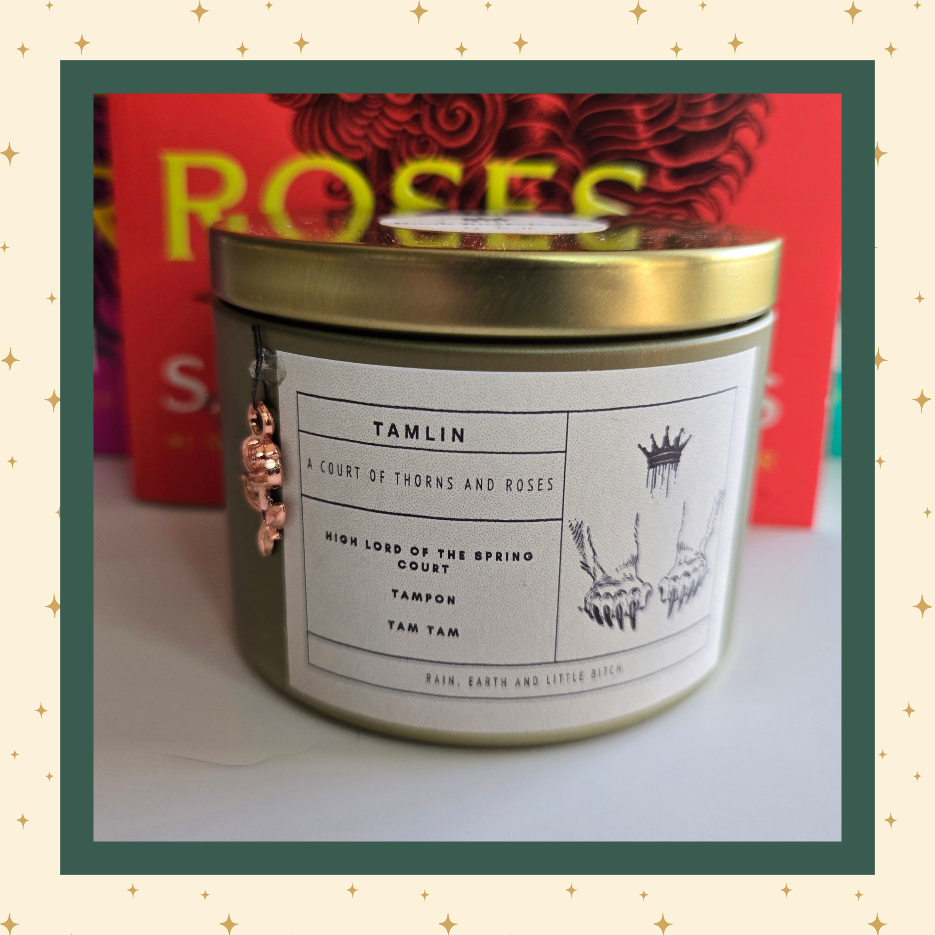 Book Boyfriend Candle