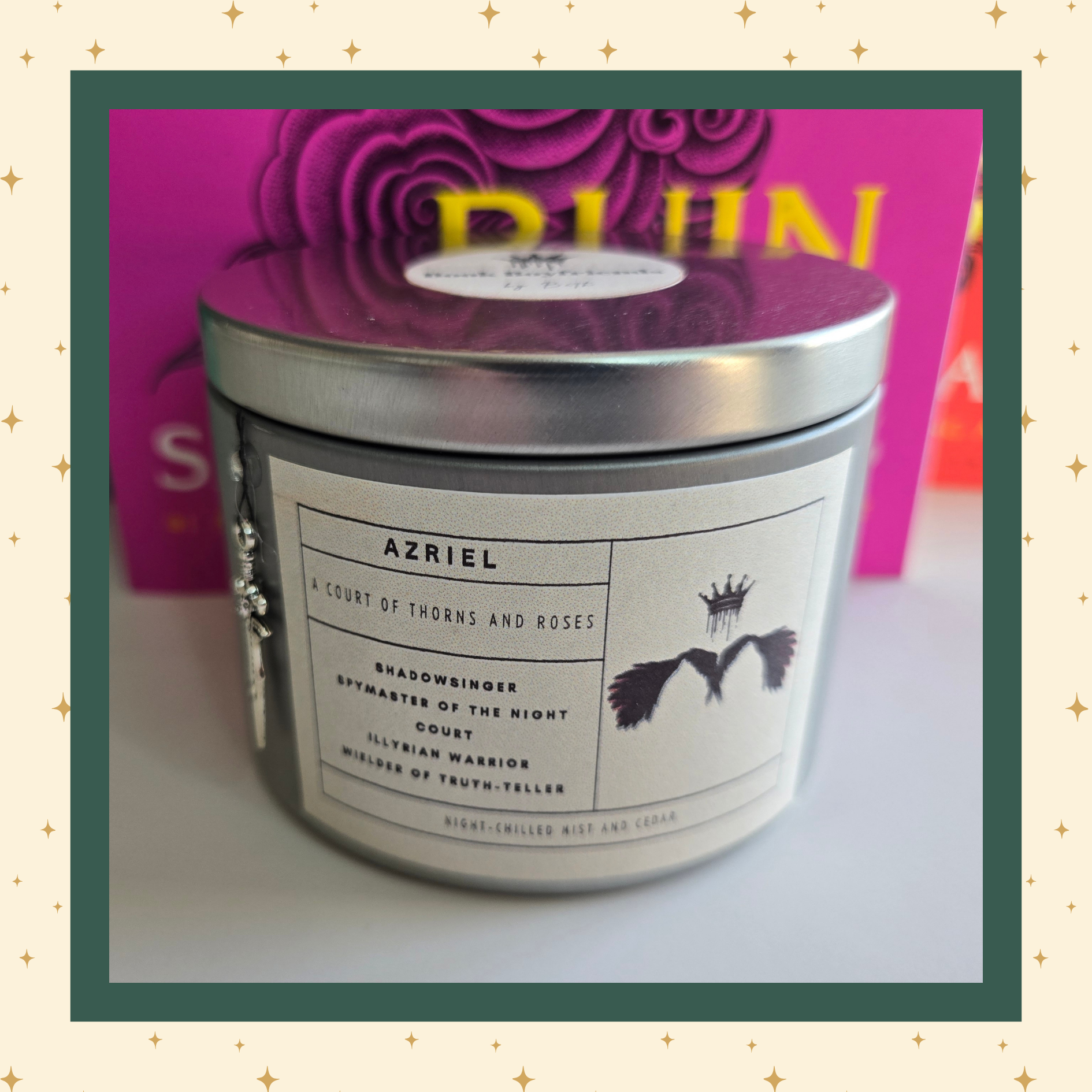 Book Boyfriend Candle