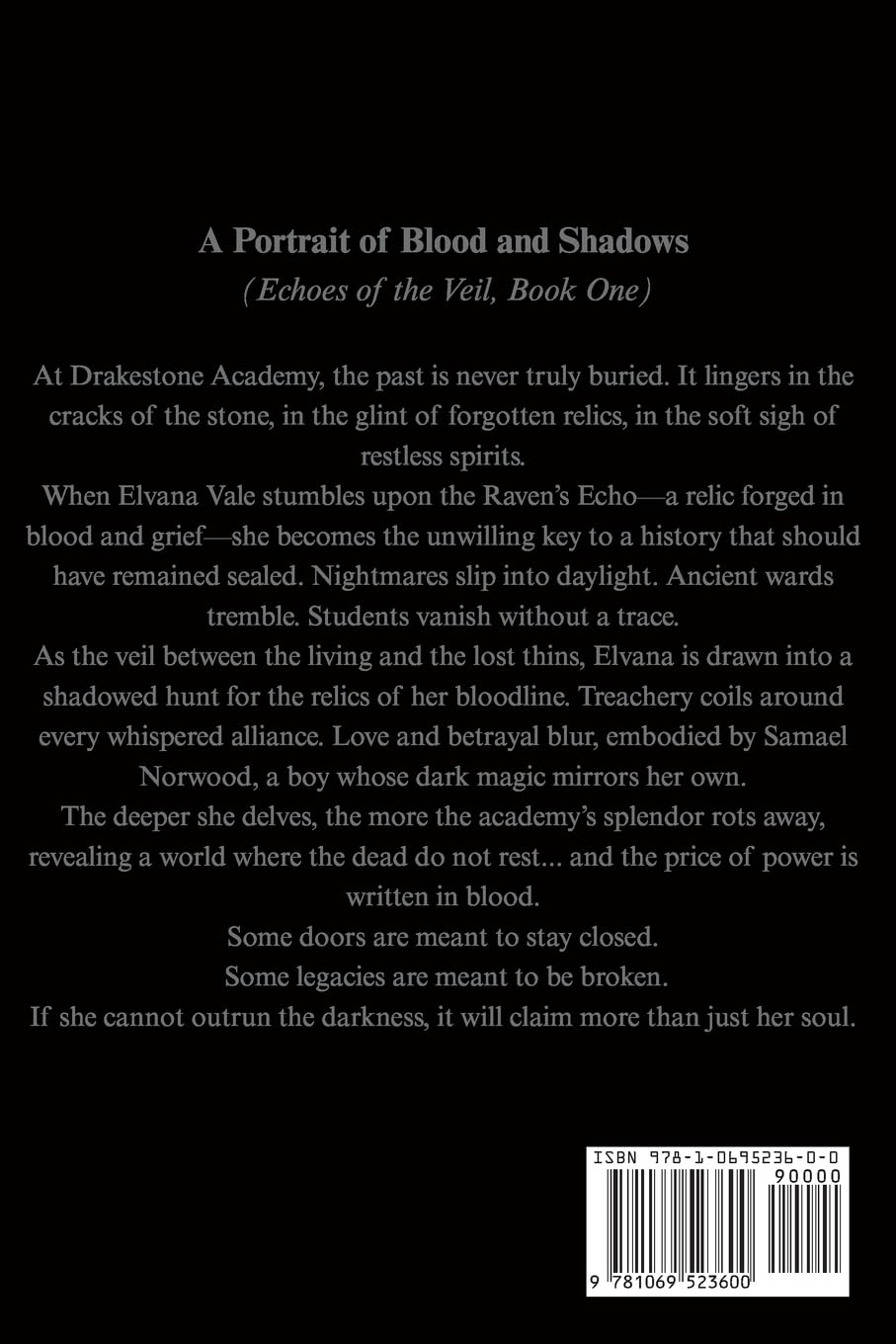 Dark Academia Fantasy Book Box: A Portrait of Blood and Shadows