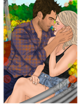 Pre-made Art: OMG He’s Going to Kiss Me Couple