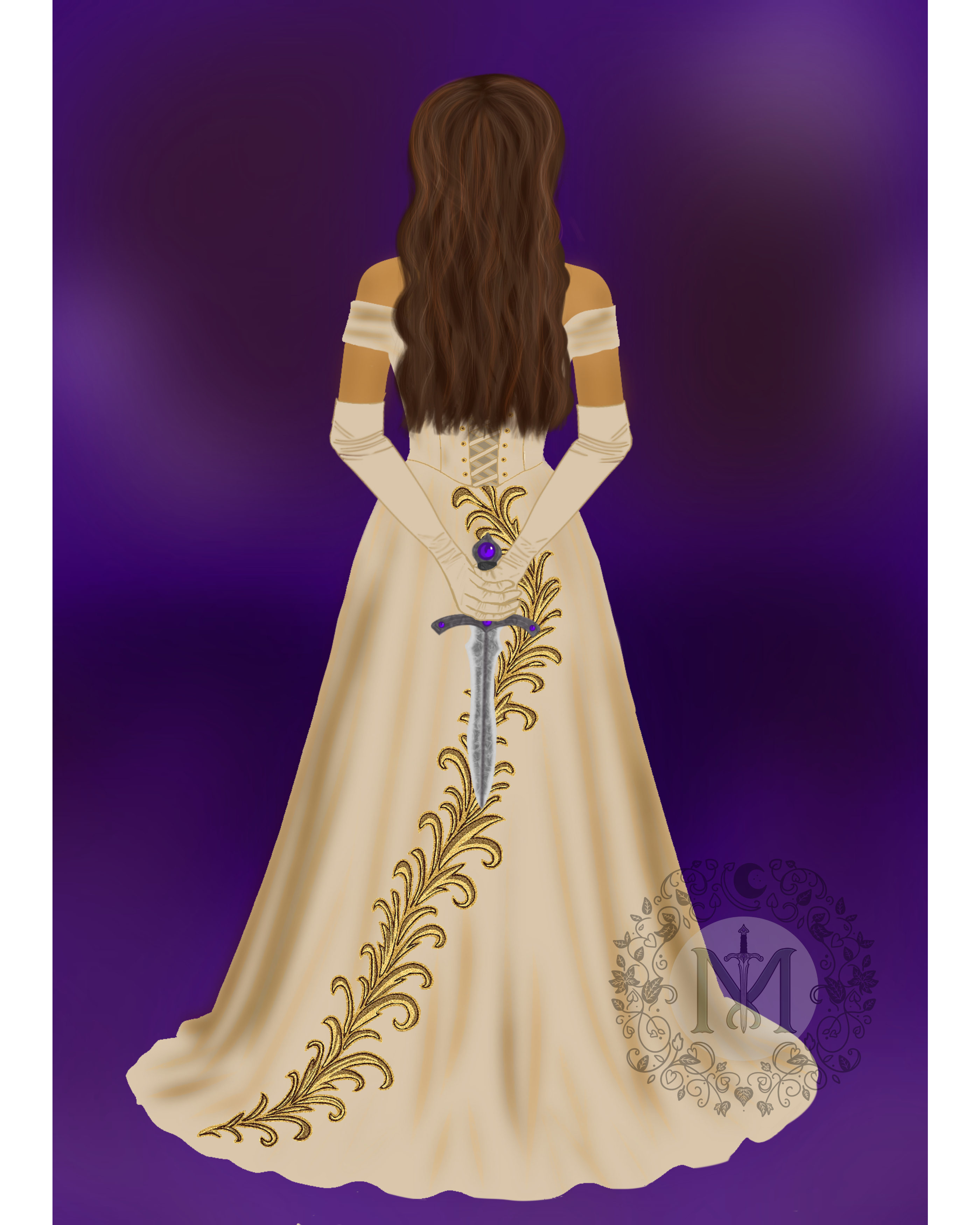Pre-made Art: She Will Stab You In The Back