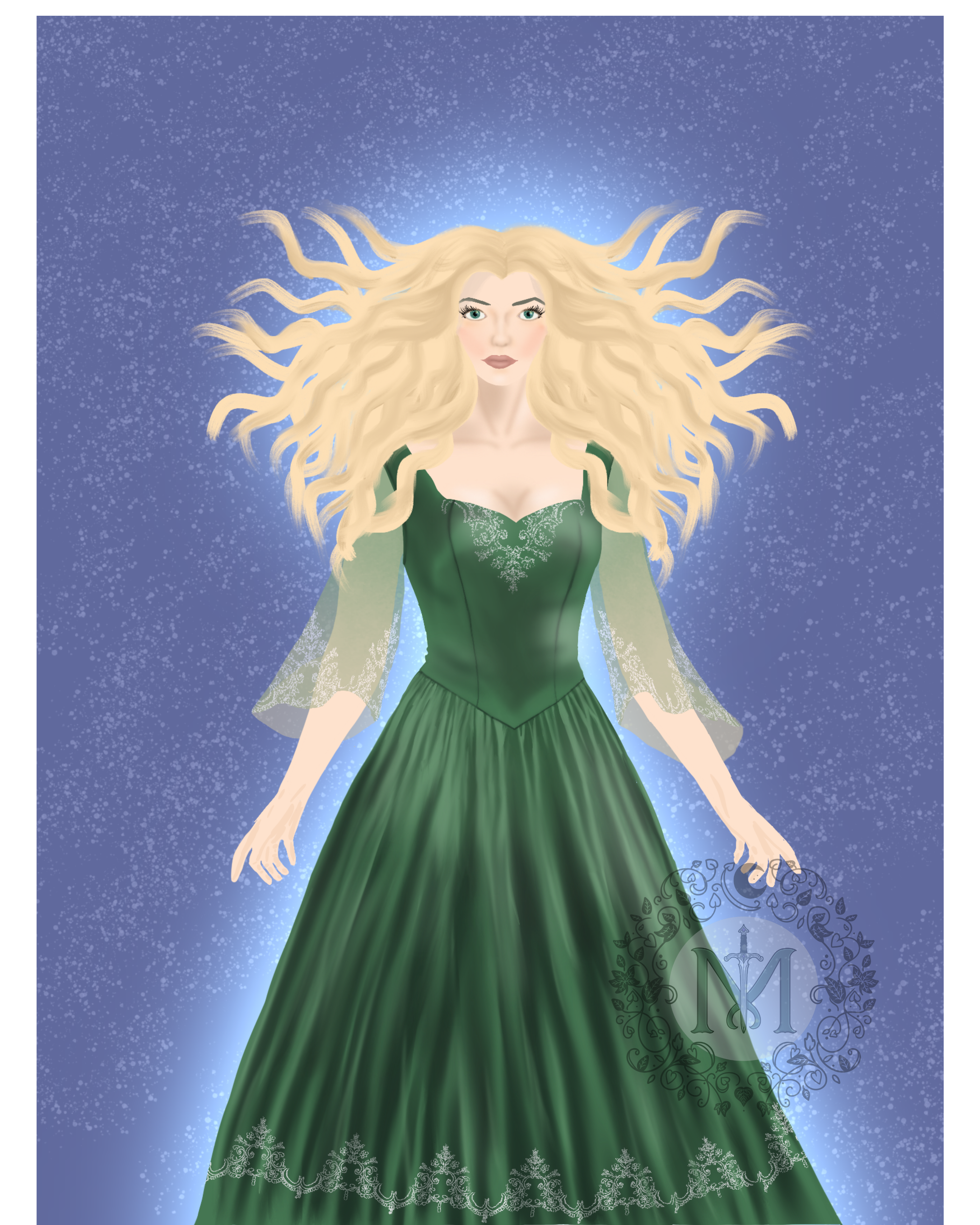 Pre-made Art: Powerful Female