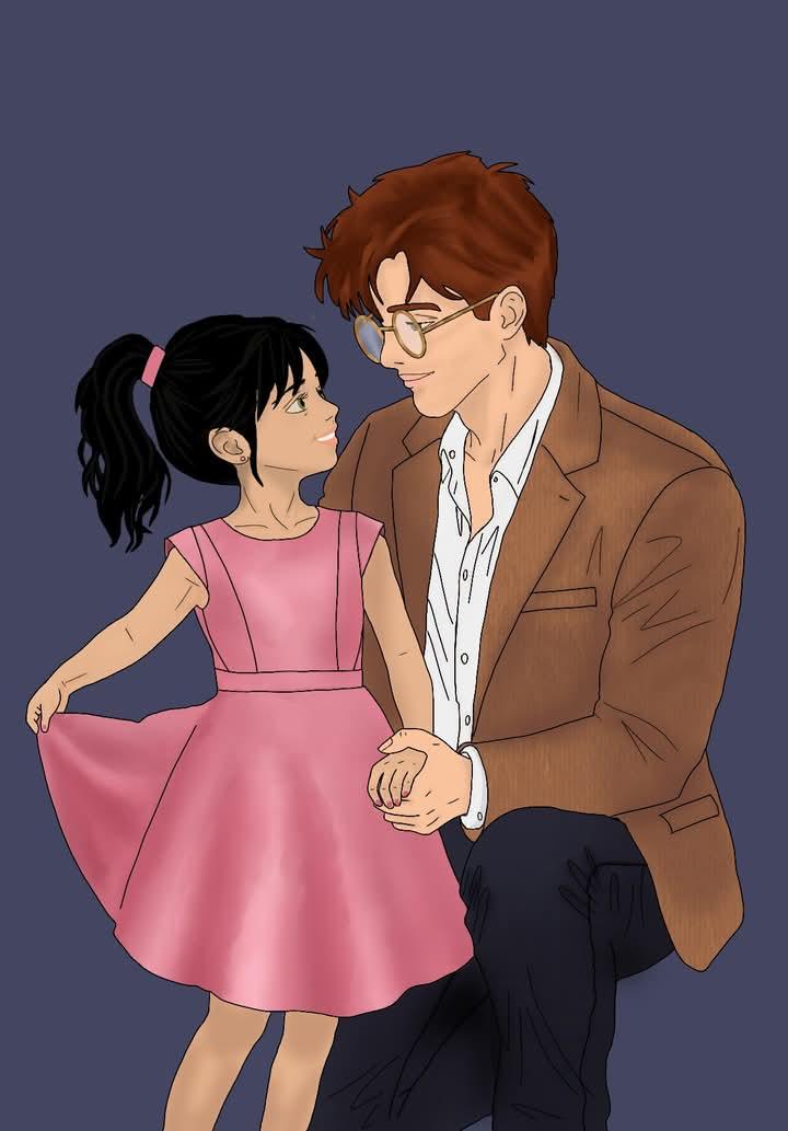 Pre-made Art: Father x Daughter