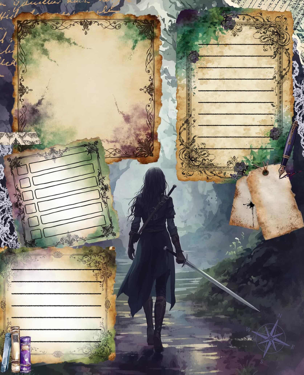 Un Junk Journal - Fantasy Edition