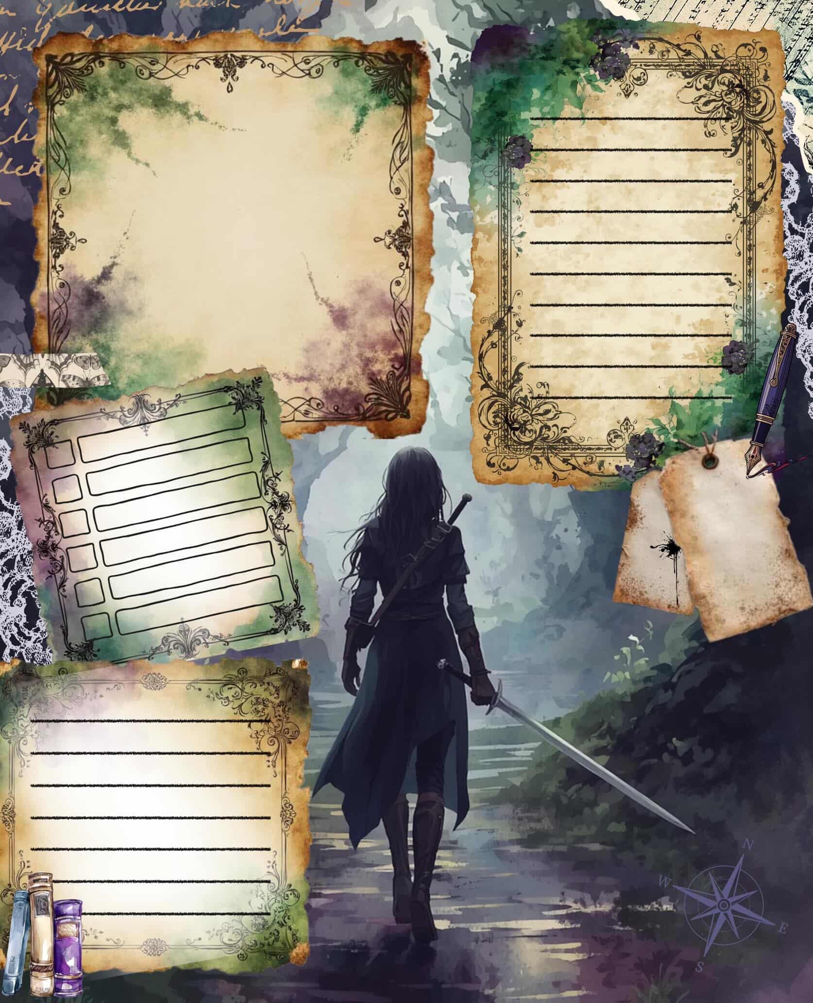 Un Junk Journal - Fantasy Edition