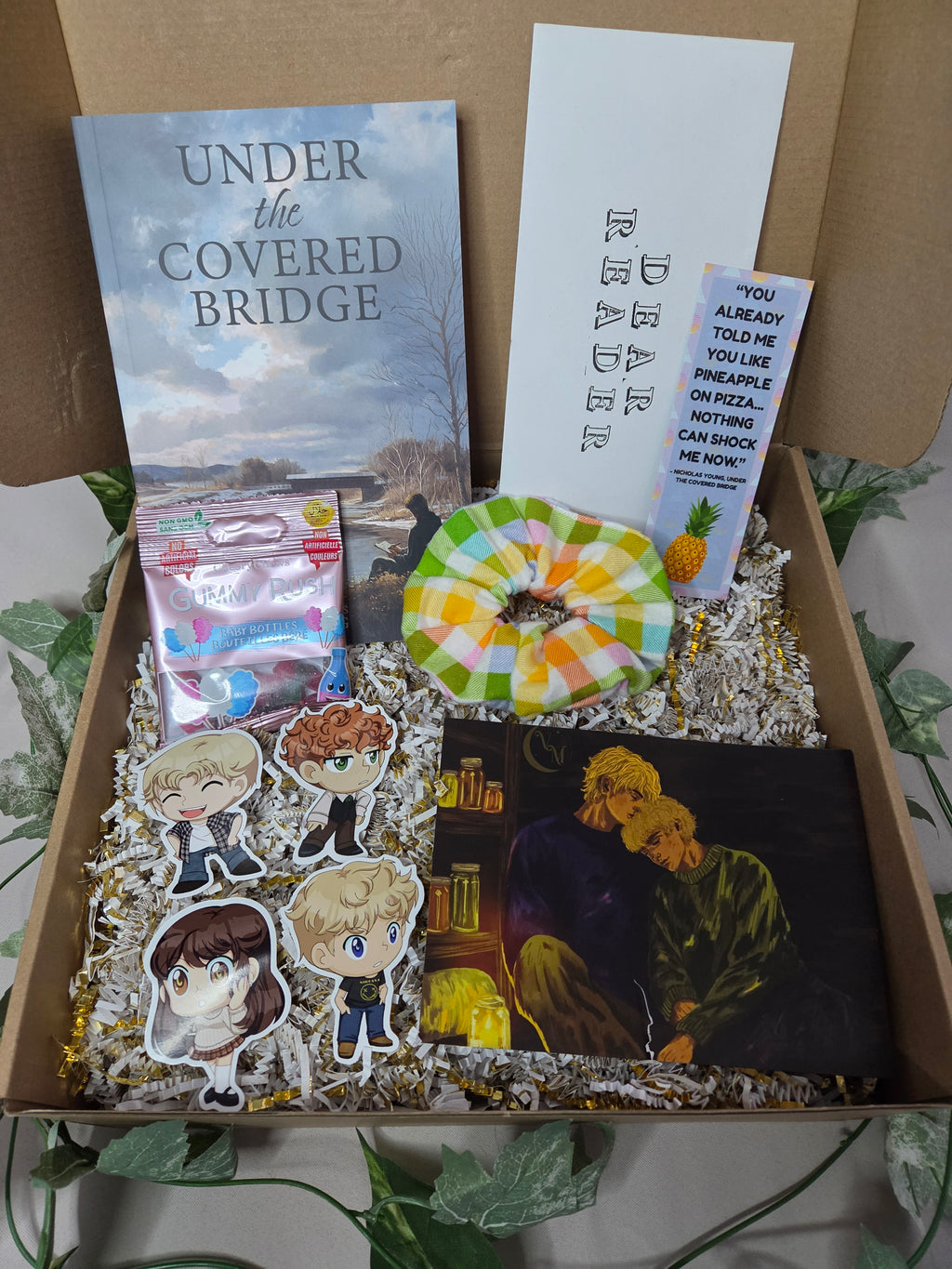Contemporary Book Box: Under the Covered Bridge