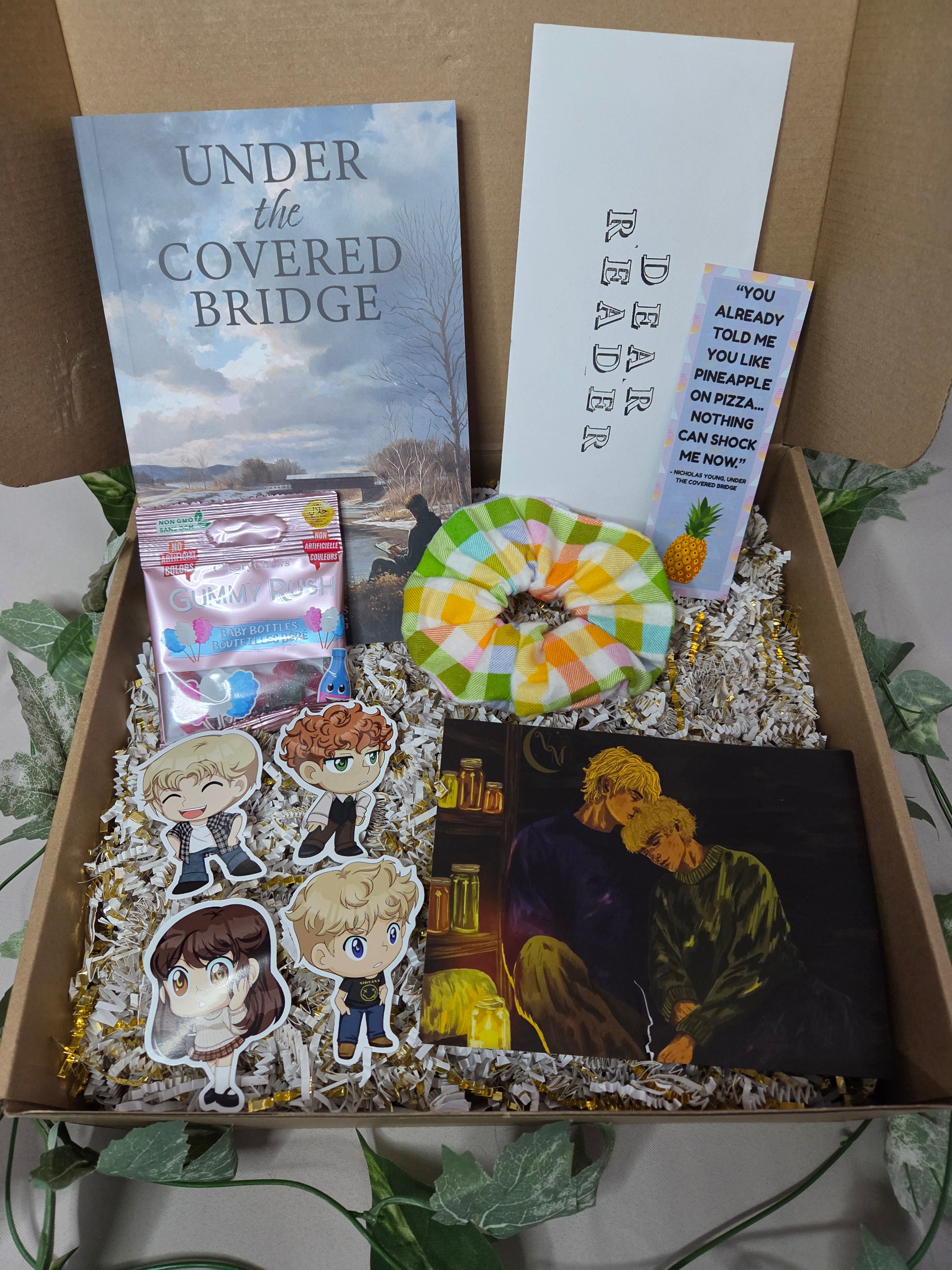 Contemporary Book Box: Under the Covered Bridge