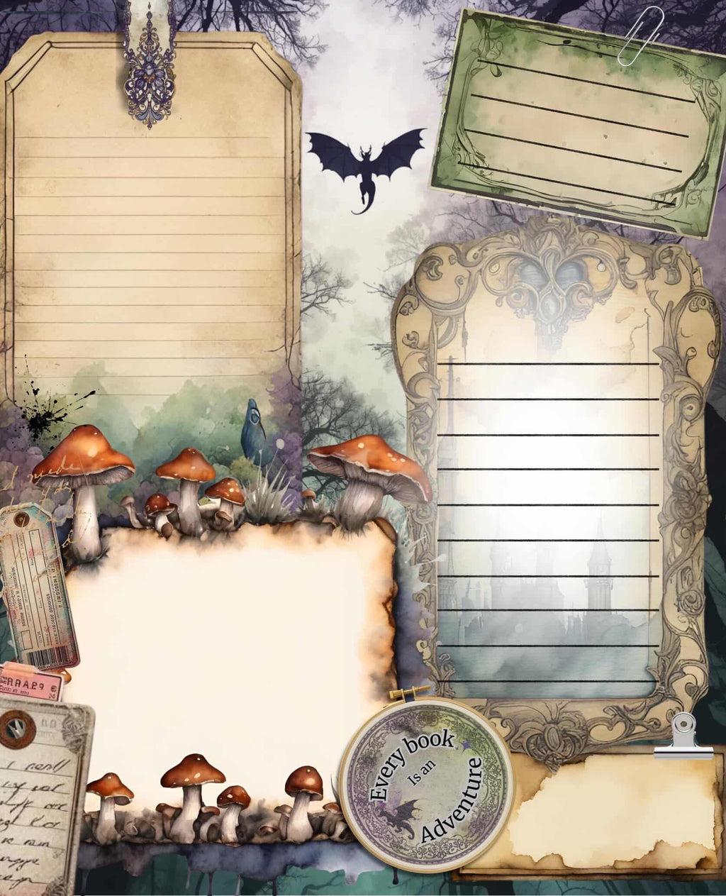 Un Junk Journal - Fantasy Edition